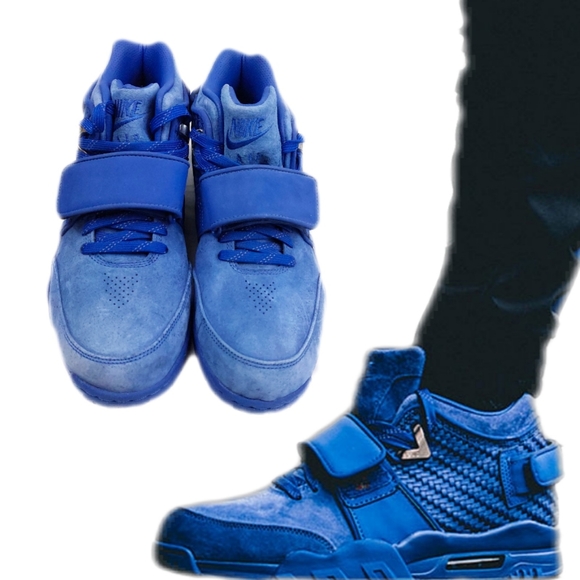 Nike Other - Mens NIKE AIR TR V CRUZ Premium Rush BlueTrainers 812637 400 Size 9 EUC